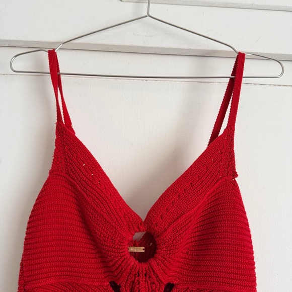 Cult Gaia Marlow Red Mini Dress - Picture 2 of 9